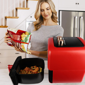 MLD 4L Horno Tostador Eléctrico Cuadrado Moderno Alemán Multifuncional con <span class=keywords><strong>Freidora</strong></span> de <span class=keywords><strong>Aire</strong></span>, Cocina Saludable sin Aceite, Ajustable para el Hogar - Product Image 1