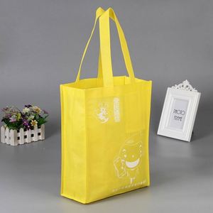 Paquete de 10 Bolsas de Compra Reutilizables Ecológicas de Tela No Tejida con Asas - Product Image 3