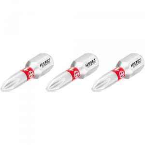 HAZET - 2215N-PH3/3 1/4 ''PHILLIPS®Jeu d'inserts (3 pièces) -EAN 4000896238392 INSERTS POUR BITS DE VISSAGE - Product Image 1