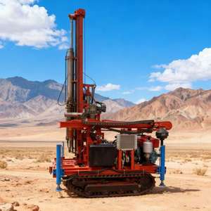 200m Ondiepe Waterput Boorinstallatie Dubbel Chassis Optionele Boorinstallatie Rupsbanden Lopende Kleine Waterput Boorinstallatie - Product Image 3