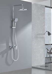 จอแสดงผลอุณหภูมิดิจิตอลทองแดงไฟ LED ฝักบัวคีย์เปียโนระบบฝักบัวอเนกประสงค์สำหรับใช้ในโรงแรมและวิลล่า - Product Image 3