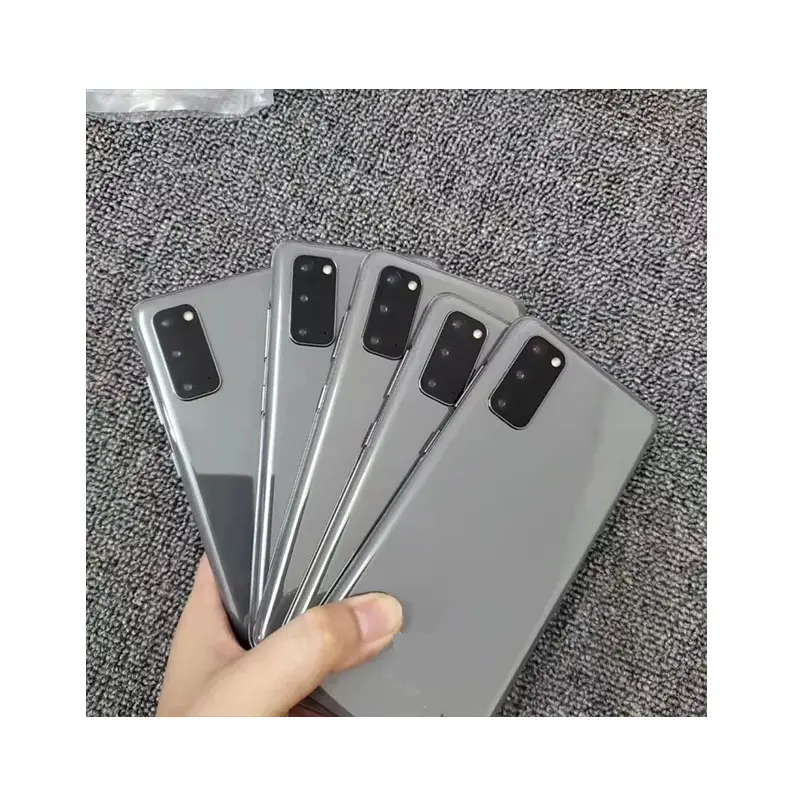 삼성 갤럭시 S10 + S20 S21 S22 5G 피처폰용 오리지널 안드로이드 듀얼 심 스마트폰 S10 + 게임용 휴대폰