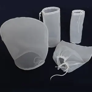 0.5 1 5 10 20 50 100 150 200 300 400 Micron Nylon Polyester Mesh Pool Filter Bags Aquarium Filter Sock Water/liquid Filter Bags