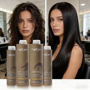 Crème de Traitement Lissant à la Kératine pour <span class=keywords><strong>Cheveux</strong></span>, Formule Concentrée Réparatrice et Rafraîchissante, Shampooing – Vente en Gros - Product Image 1