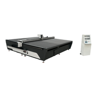Machine de découpe CNC à table sous vide pour fibre de verre, tissu multiaxial et mousse d'aramide, découpeuse traceuse CNC pour matériaux de signalétique