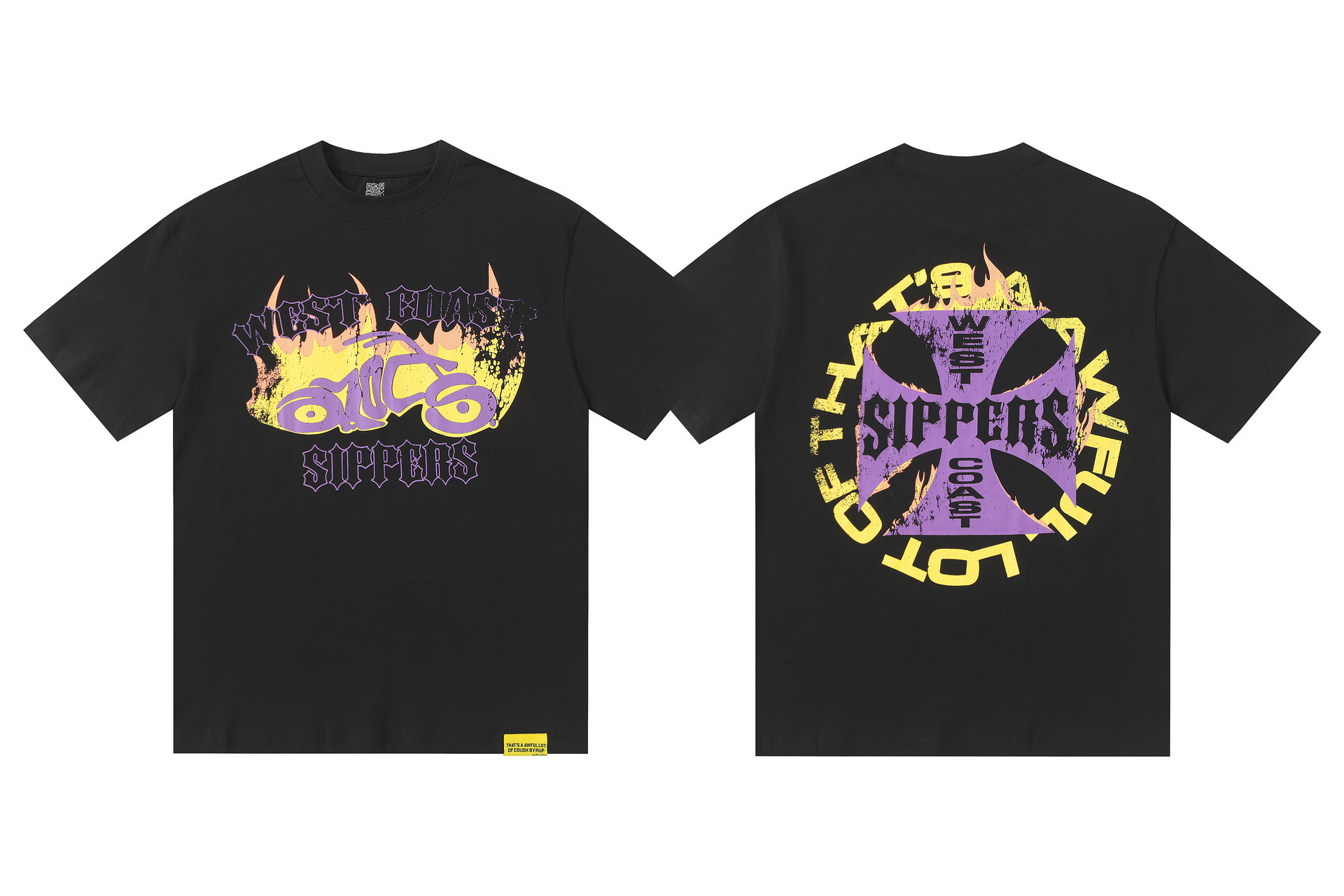 245 black purple