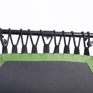 Trampoline de <span class=keywords><strong>fitness</strong></span> hexagonal Tengtai avec main courante réglable, pliable, durable et sûr pour une utilisation en intérieur/extérieur, cadre de 44/50 pouces pour adultes - Product Image 4