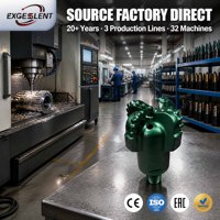 Foret PDC pour fournisseur de roches, foret pour puits d'eau et forets de coupe PDC