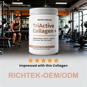 最安値加水分解コラーゲンタイプI、II、III髪、肌、爪、骨、関節用の無香料マルチコラーゲンプロテインパウダー - Product Image 5