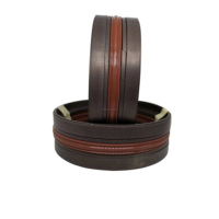 Joint d'étanchéité compact à double action TPM en PU KDAS pour piston hydraulique FKM DAS 63*47*31.1 PTFE+Poudre de Bronze