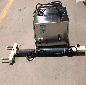 Máquina elétrica portátil de abate de porcos para cânhamo de porco vivo, conveniente de usar máquina elétrica de cânhamo de porco