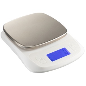 Edelstahl kompakte Größe 5 kg/1 g Balanza De Cocina elektronische Lebensmittelwaage digitale Küche Backen Kochen Waage - Product Image 1