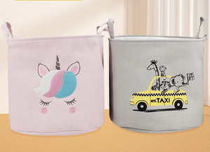 Panier à linge sale licorne pour bébé avec poignée pour garçon et fille - Product Image 2