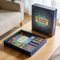 Jeux de table éducatifs amusants en carton de haute qualité, conçus sur mesure, emballage en boîte de couleur, jeu de société amusant