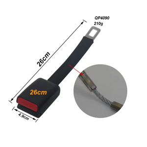 Prolongateur de ceinture de sécurité de voiture de style sport avec connexion à 2 points Prise de boucle d'extension de ceinture pour femme <span class=keywords><strong>enceinte</strong></span> - Product Image 4