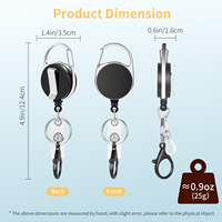 En gros, Enrouleur portable multifonctionnel anti-chute pour extérieur, rétractable, étanche, toutes saisons, en PVC et ABS, avec boucle