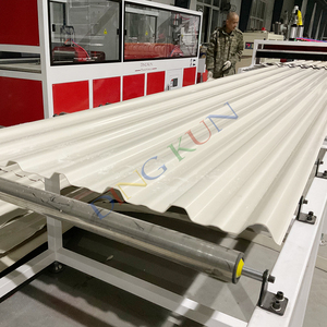 하이 퀄리티 PVC + ASA 플라스틱 중공 골판지 지붕 타일 생산 라인/만들기 기계/플라스틱 기계 - Product Image 6