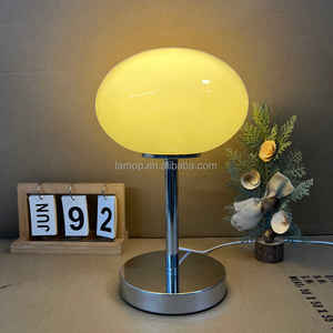 Настольная лампа в виде гриба в стиле Баухаус, винтажная, в стиле Instagram, для девочек, ретро, креативная лампа для спальни, прикроватной тумбочки, гостиной - Product Image 6