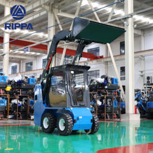 Fornecimento Direto de Fábrica de Mini Carregadeira com Acessórios de Triturador, Carregadeira de Rodas de 1,2 Toneladas à Venda - Product Image 2