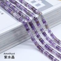 20 ans Usine Pierre Naturelle 4*2mm Spacer Rondelle Perles Lâche Nature Cristal Pierre Perles Bracelet Fabrication de Bijoux