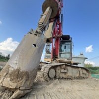Foreuse rotative d'occasion SANY SR155, machine de pieutage de seconde main, équipement de construction de fondations