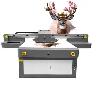 Fabrieksprijs UV Flatbed Printer Prijs Glazen Zeefdrukmachine 1313 Schildermachine 3d UV Verticale Muurprinter