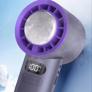 Ventilateur de poche noir innovant, mini ventilateur portable, mini ventilateur rafraîchissant pour se rafraîchir - Product Image 4