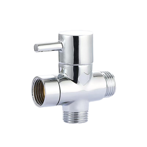 G1/<span class=keywords><strong>2</strong></span> G7/8 Ganzmetall Universal 3-Wege-Duscharm Verchromte Oberfläche Finishing Wasser Bad Wasserhahn Zubehör - Product Image 4