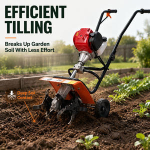 Mini <span class=keywords><strong>Motozappa</strong></span> Agricola Motorizzata per Giardini e Lavorazione del Terreno - Product Image 5