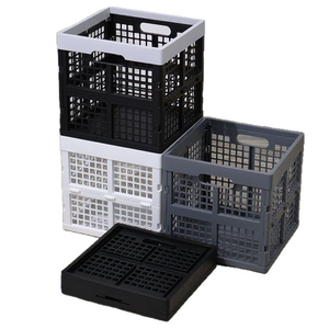 Cesto Pieghevole Quadrato per Frutta, Contenitore Multiuso, Organizer per Bagagliaio Auto e Snack da Campeggio - Product Image 5