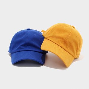 2025 New Arrival Unisex Soft Crown Corduroy Baseball Cap Solid Color Casual Common Outdoor Trendy Dad <b>Hat</b> Colorful Sports <b>Hat</b> - Product Image 3