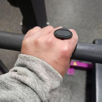 Poignées de gymnastique en silicone pour tractions et musculation, résistantes à la transpiration, antidérapantes, coussinets de protection pour barres d'haltères, portables