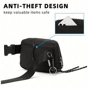 Custom Fashion Women Crossbody Running Belt Bag <b>Waterproof</b> Nylon Fanny <b>Pack</b> Women Sport Bum Waist Bag Chest Bag - Product Image 6