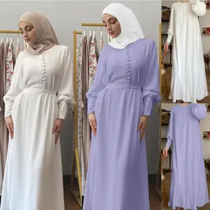 Robe de prière pour femmes musulmanes, vêtements islamiques, couleur unie, niqab, dubaï, khimar, abaya, tenue musulmane noire