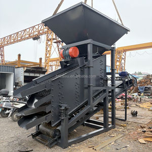 Meerlaags Zandgaas Zeef Scherm Zand En Grind Vibrerende Scherm Machine Met Transportband - Product Image 2