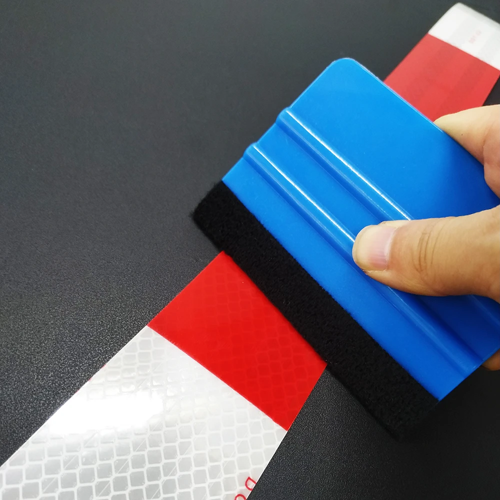 Готово к отправке, синий 3M PA-1 пластиковые зубные щетки с мягкой шерсти скребок лист для автомобиля стикер