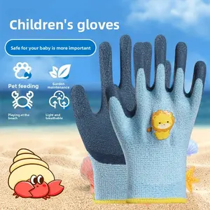 Guantes de seguridad para exteriores para niños para deportes Camping Jardinería y Tug-<span class=keywords><strong>Of</strong></span>-<span class=keywords><strong>War</strong></span> Equipo de protección de látex antideslizante resistente al desgaste - Product Image 2