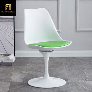 <span class=keywords><strong>Chaise</strong></span> de tulipe blanche moderne minimaliste nordique <span class=keywords><strong>tabouret</strong></span> de bar en plastique <span class=keywords><strong>chaise</strong></span> de bar à jambes hautes <span class=keywords><strong>chaise</strong></span> de bar de cuisine pivotante - Product Image 3