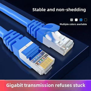 Alta calidad 23awg trenzado FTP/SFTP Patch Cable Cat5e <span class=keywords><strong>Cat6</strong></span> Rj45 3m 10m <span class=keywords><strong>15M</strong></span> Cables de comunicación de red de computadora - Product Image 2