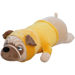 CE/ASTM personalizado <span class=keywords><strong>perro</strong></span> de peluche <span class=keywords><strong>shar</strong></span> pei animales de peluche juguetes lindo esponjoso largo <span class=keywords><strong>shar</strong></span> pei <span class=keywords><strong>perro</strong></span> en forma de almohada de felpa reconfortante - Product Image 2