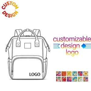 Sac à langer personnalisé en tissu Oxford imperméable pour maman et <span class=keywords><strong>bébé</strong></span> – Vente en gros - Product Image 1