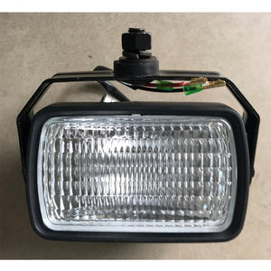 6 ''45W LED luce da lavoro per trattore falciatrice escavatore pala 24V rettangolari macchine da costruzione parti - Product Image 4