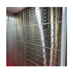 Fireproof Safe Deposit Boxes and Bank Lockers Steel and Stainless Steel Key Latch Fireproof Safe