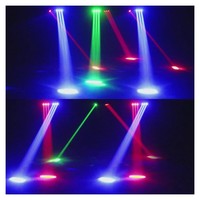 Lámpara de Equilibrio PKnight de 120W DMX512 RGBW LED con Cabezal Móvil, AC 220V, para Escenarios, Bodas y Eventos