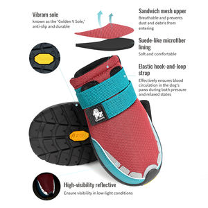 ट्रूलोवे थोक लक्जरी कुत्ते जूते प्रीमियम वाइम एकमात्र चिंतनशील टिकाऊ विरोधी पर्ची आरामदायक कुत्ते जूते - Product Image 2