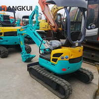 Excavadora U15 de 1.5 Toneladas, Mini Excavadora de Segunda Mano, Original de Japón, U15/U17/U25/U30/U35, Todas en Stock para la Venta