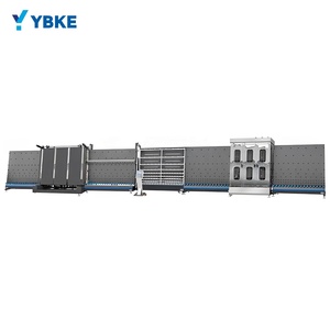Línea de Lavado Automática de Vidrio YBKE, Transportador Vertical para Limpieza de Vidrio IG con Módulo de Lavado de Acero Inoxidable para Vidrio Aislante - Product Image 1