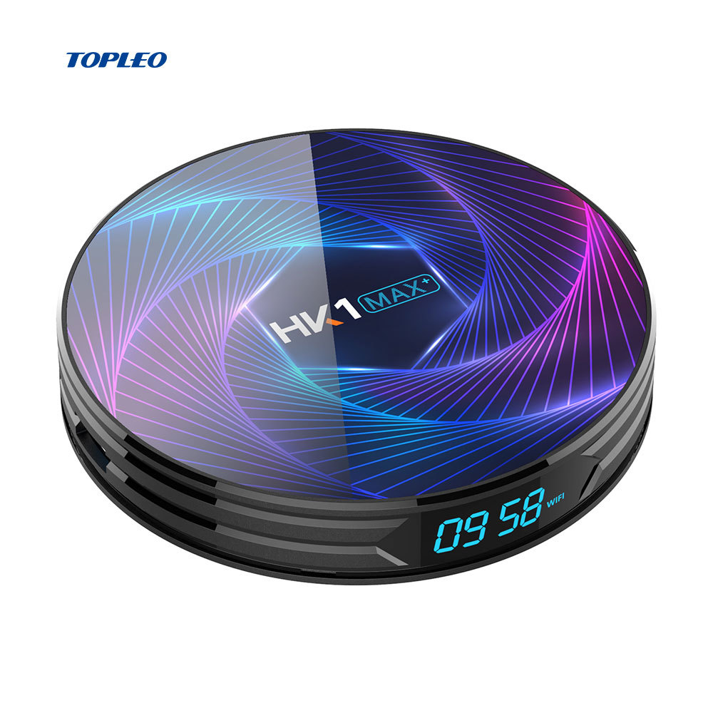 2020 FÁBRICA DE HK1 MAX PLUS RK3368 PRO Android 9,0 caja de TV Octa Core 4GB 32GB 2,4G/ 5G Wifi 4K Set Top Box hk1 max +