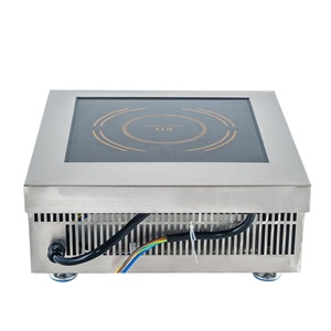 Cuisinière à induction électrique industrielle 5000W pour soupes, à poser sur comptoir, pour restaurants, certifiée CE - Product Image 4