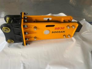 Casse-roche hydraulique SOOSAN SB30 de type supérieur avec garantie d'un mois, pièces de rechange adaptées, flexibles, burin, boîte à outils, cylindre NITROGENE - Product Image 3